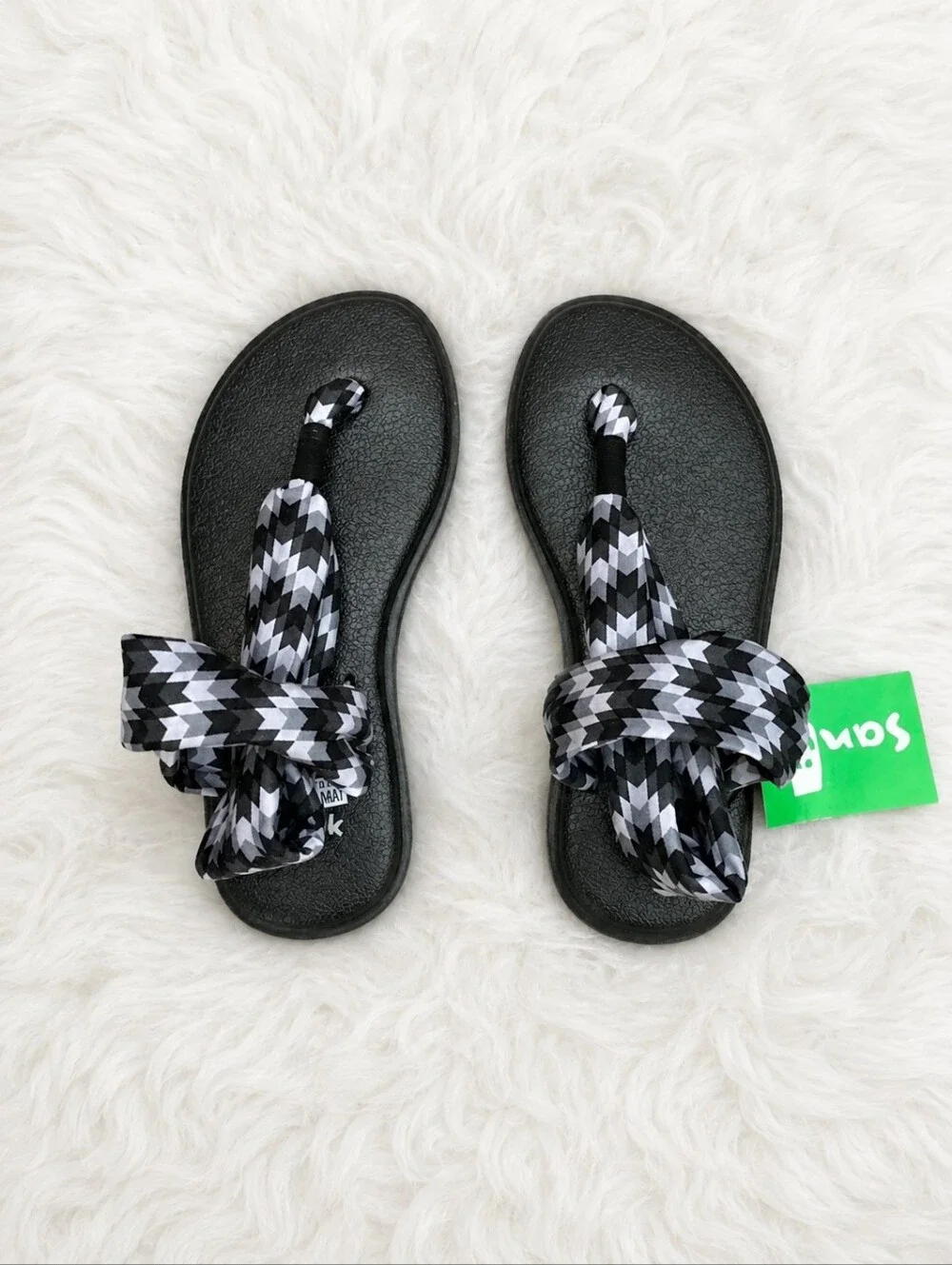Sanuk Lil Yoga Sling 2 Prints Sandals Flip Flops New With Tags